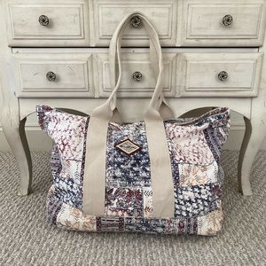 Billabong Patchwork Tote Bag